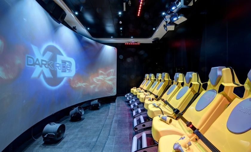 4D Cinema op de MSC Meraviglia